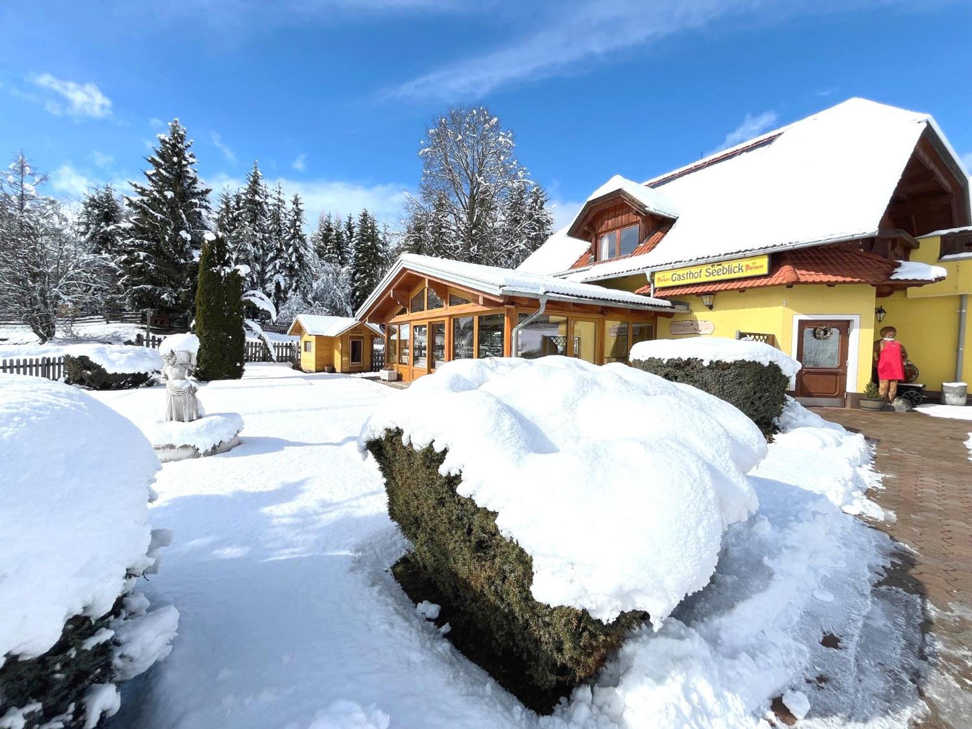 Hotel Gasthof Seeblick Zeutschach エクステリア 写真